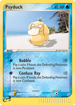 Psyduck, Team Magma vs Team Aqua #44, Pokémon TCG card