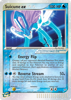 Suicune ex, Team Magma vs Team Aqua #94, Pokémon TCG card