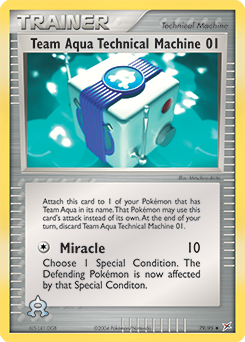 Team Aqua Technical Machine 01, Team Magma vs Team Aqua #79, Pokémon TCG card