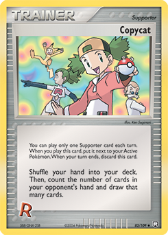 Copycat, Team Rocket Returns #83, Pokémon TCG card