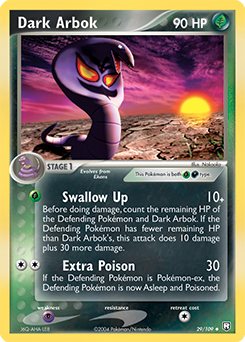 Dark Arbok, Team Rocket Returns #29, Pokémon TCG card