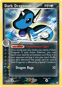 Dark Dragonair, Team Rocket Returns #31, Pokémon TCG card