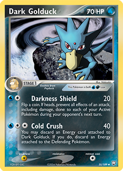 Dark Golduck, Team Rocket Returns #35, Pokémon TCG card