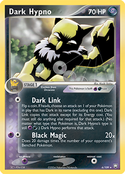 Dark Hypno, Team Rocket Returns #6, Pokémon TCG card