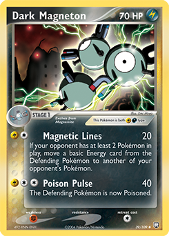 Dark Magneton, Team Rocket Returns #39, Pokémon TCG card