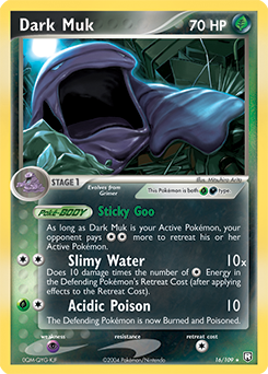 Dark Muk, Team Rocket Returns #16, Pokémon TCG card