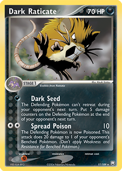 Dark Raticate, Team Rocket Returns #17, Pokémon TCG card