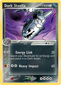 Dark Steelix, Team Rocket Returns #10, Pokémon TCG card