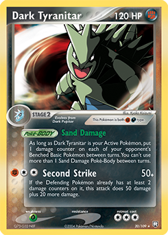 Dark Tyranitar, Team Rocket Returns #20, Pokémon TCG card