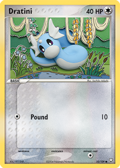Dratini, Team Rocket Returns #52, Pokémon TCG card