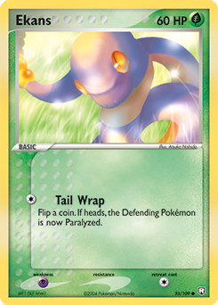 Ekans, Team Rocket Returns #55, Pokémon TCG card