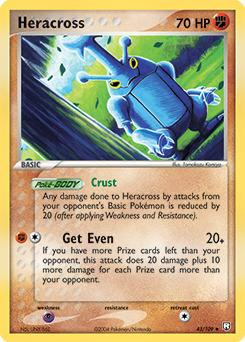 Heracross, Team Rocket Returns #43, Pokémon TCG card