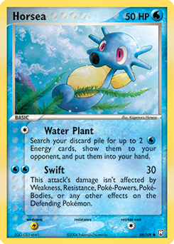 Horsea, Team Rocket Returns #58, Pokémon TCG card