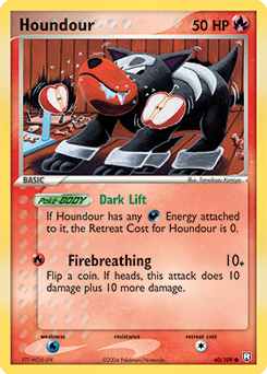 Houndour, Team Rocket Returns #60, Pokémon TCG card