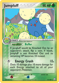 Jumpluff, Team Rocket Returns #11, Pokémon TCG card