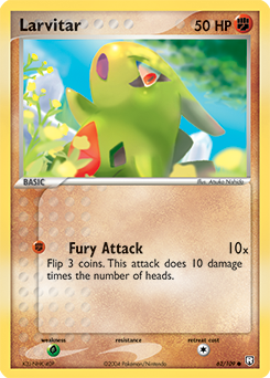 Larvitar, Team Rocket Returns #62, Pokémon TCG card