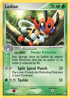 Ledian, Team Rocket Returns #23, Pokémon TCG card