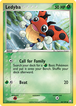 Ledyba, Team Rocket Returns #64, Pokémon TCG card