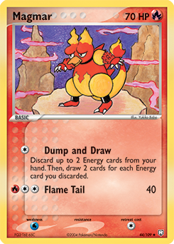Magmar, Team Rocket Returns #44, Pokémon TCG card