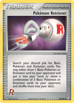 Pokémon Retriever, Team Rocket Returns #84, Pokémon TCG card