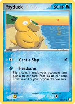Psyduck, Team Rocket Returns #70, Pokémon TCG card