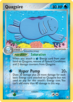 Quagsire, Team Rocket Returns #26, Pokémon TCG card
