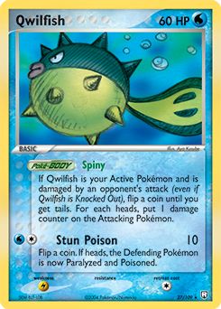 Qwilfish, Team Rocket Returns #27, Pokémon TCG card
