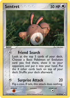 Sentret, Team Rocket Returns #75, Pokémon TCG card