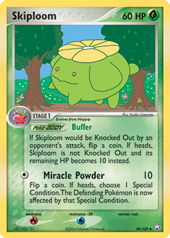 Skiploom, Team Rocket Returns #49, Pokémon TCG card