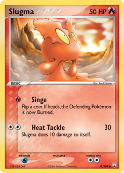 Slugma, Team Rocket Returns #77, Pokémon TCG card