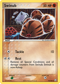 Swinub, Team Rocket Returns #79, Pokémon TCG card