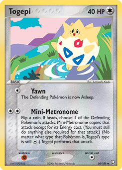 Togepi, Team Rocket Returns #50, Pokémon TCG card