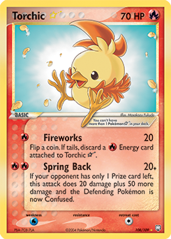 Torchic ★, Team Rocket Returns #108, Pokémon TCG card