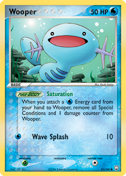 Wooper, Team Rocket Returns #81, Pokémon TCG card