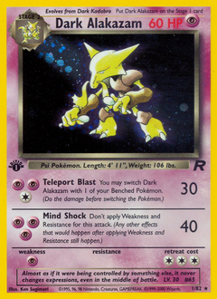 Team Rocket Pokemon TCG set