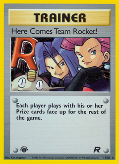 Here Comes Team Rocket!, Team Rocket #15, Pokémon TCG card