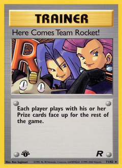 Here Comes Team Rocket!, Team Rocket #71, Pokémon TCG card
