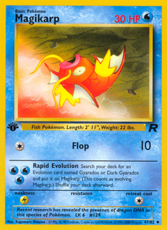 Magikarp, Team Rocket #47, Pokémon TCG card