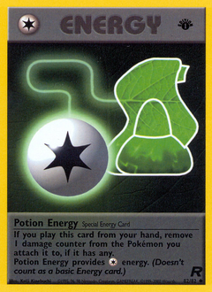 Potion Energy, Team Rocket #82, Pokémon TCG card