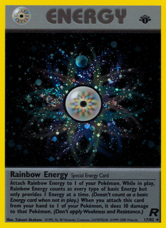Rainbow Energy, Team Rocket #17, Pokémon TCG card