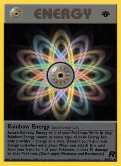 Rainbow Energy, Team Rocket #80, Pokémon TCG card