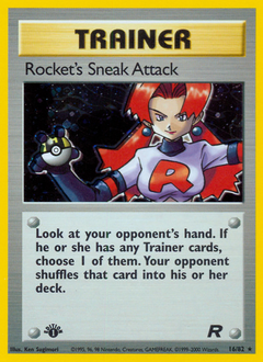 Rocket's Sneak Attack, Team Rocket #16, Pokémon TCG card