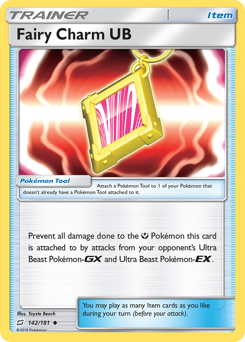 Fairy Charm UB, Team Up #142, Pokémon TCG card