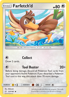 Farfetch'd, Team Up #127, Pokémon TCG card