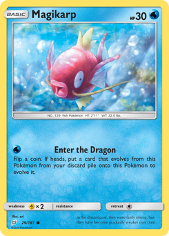 Magikarp, Team Up #29, Pokémon TCG card
