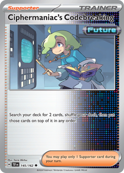 Ciphermaniac's Codebreaking, Temporal Forces #145, Pokémon TCG card