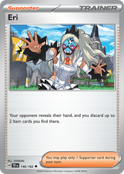 Eri, Temporal Forces #146, Pokémon TCG card