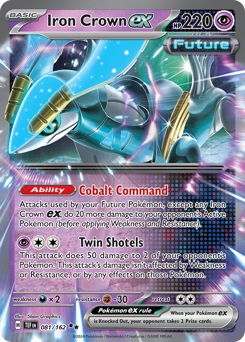 Iron Crown ex, Temporal Forces #81, Pokémon TCG card