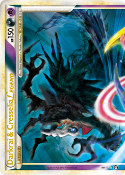 Darkrai & Cresselia LEGEND, Triumphant #99, Pokémon TCG card