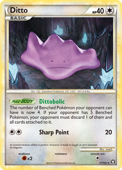 Ditto, Triumphant #17, Pokémon TCG card